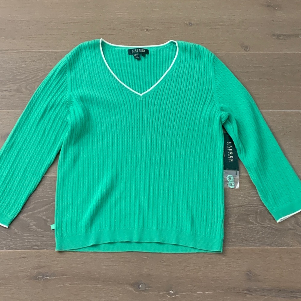 Green Ralph Lauren Sweater